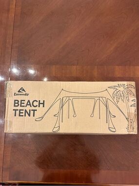 Esmendir Beach Tent - Natural Kraft Box